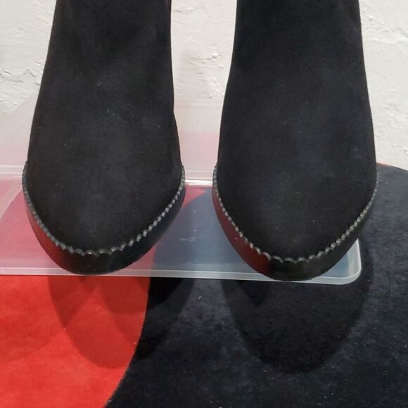 Jon Josef Ryder Suede Booties in Black Size 10 - Picture 9 of 15